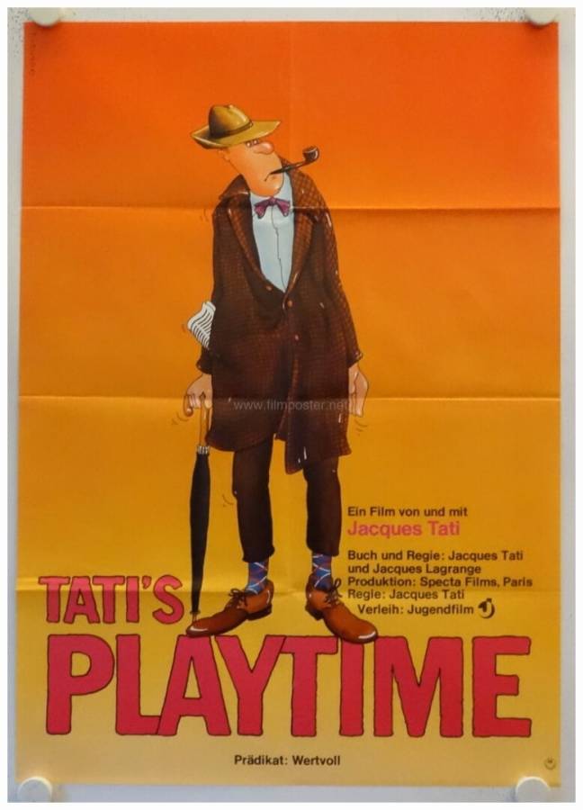 Playtime originales Filmplakat